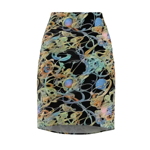 Infinite Mist on a Pencil Skirt