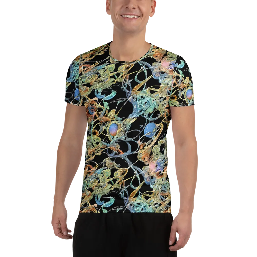 Infinite Mist on Men's Athletic T-Shirt — Front