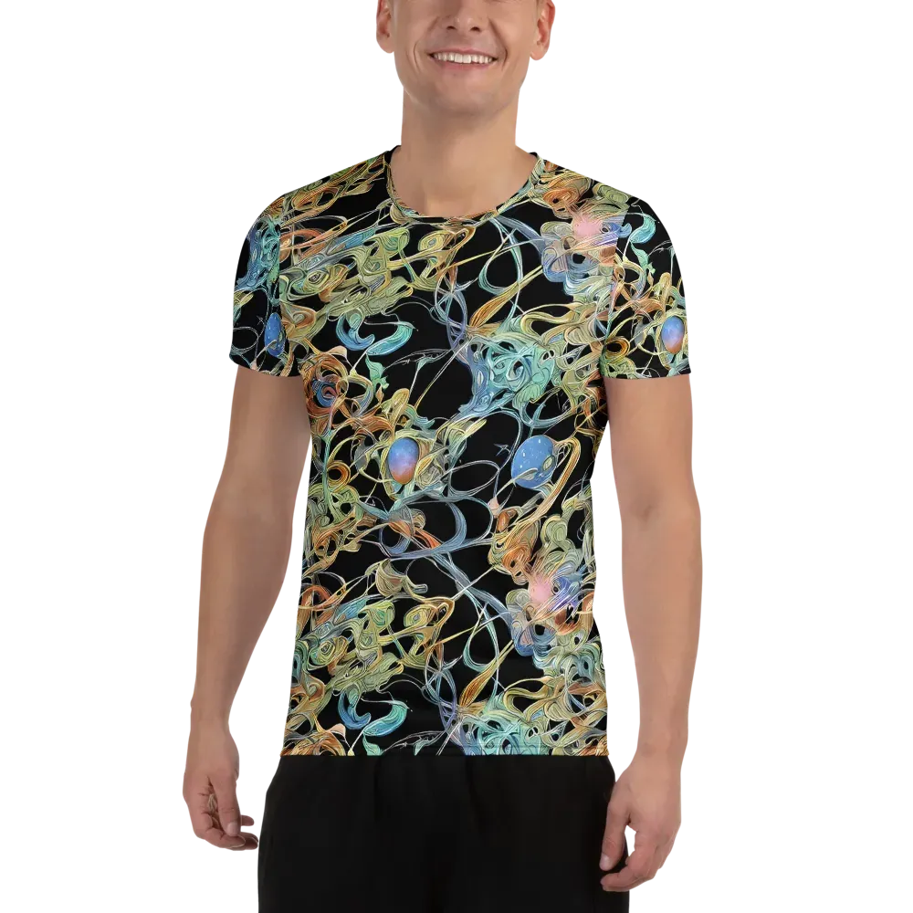 Infinite Mist on Men's Athletic T-Shirt — Front