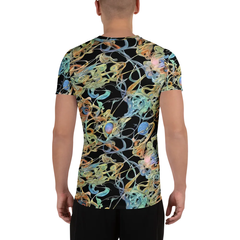 Infinite Mist on Men's Athletic T-Shirt — Back