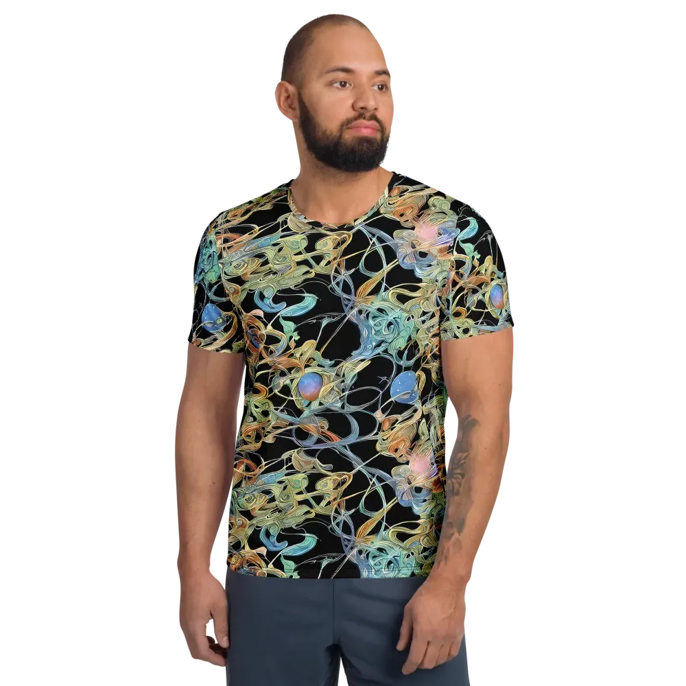 Infinite Mist on Men's Athletic T-Shirt — Front