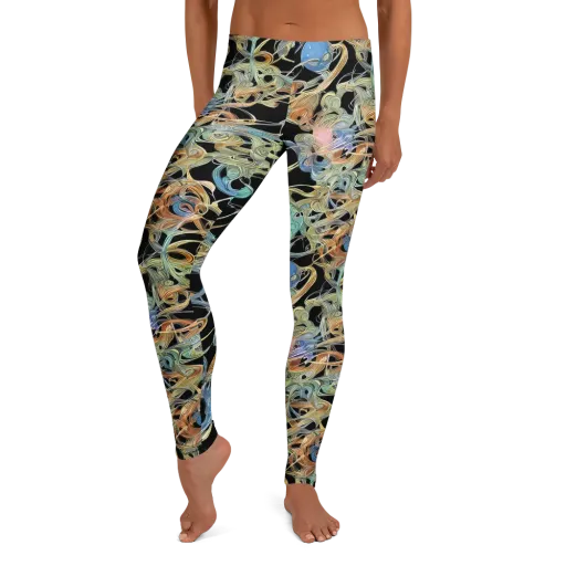 Infinite Mist on a Leggings