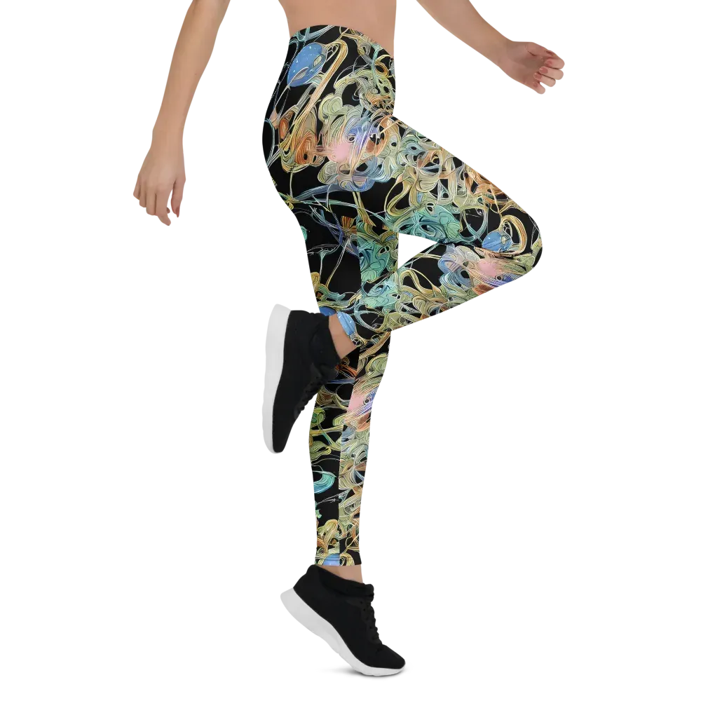 Infinite Mist on Leggings — Right
