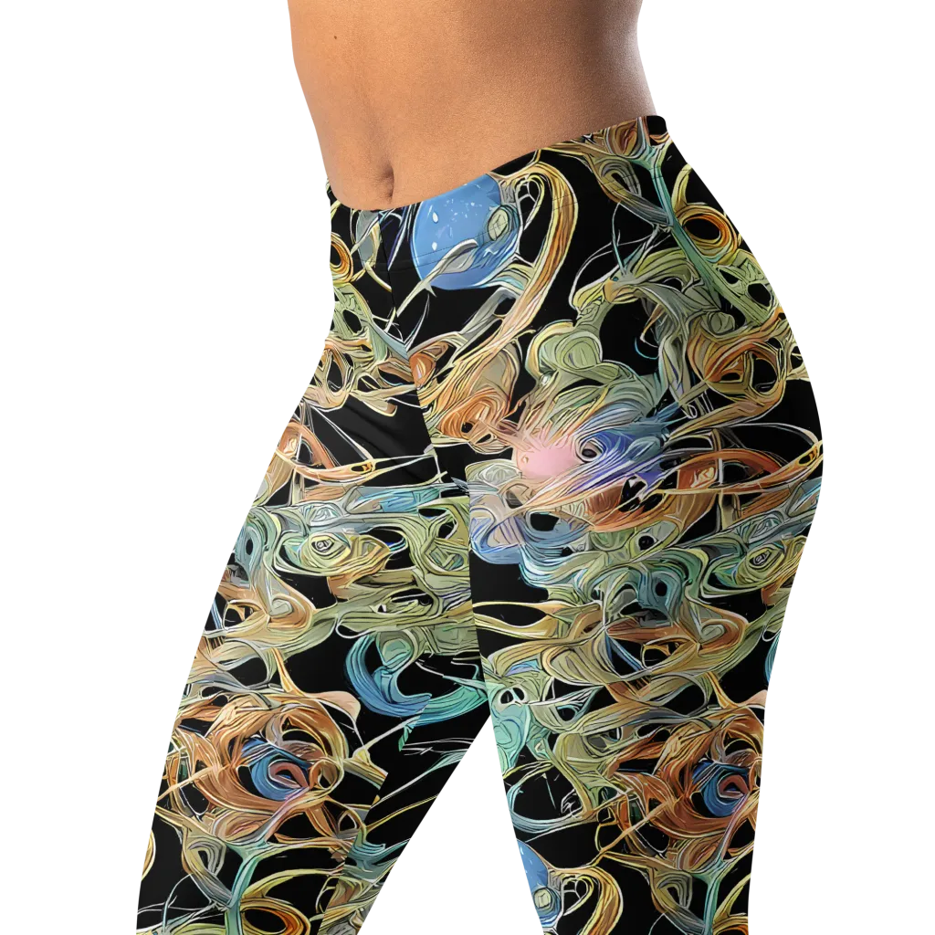 Infinite Mist on Leggings — Left Front