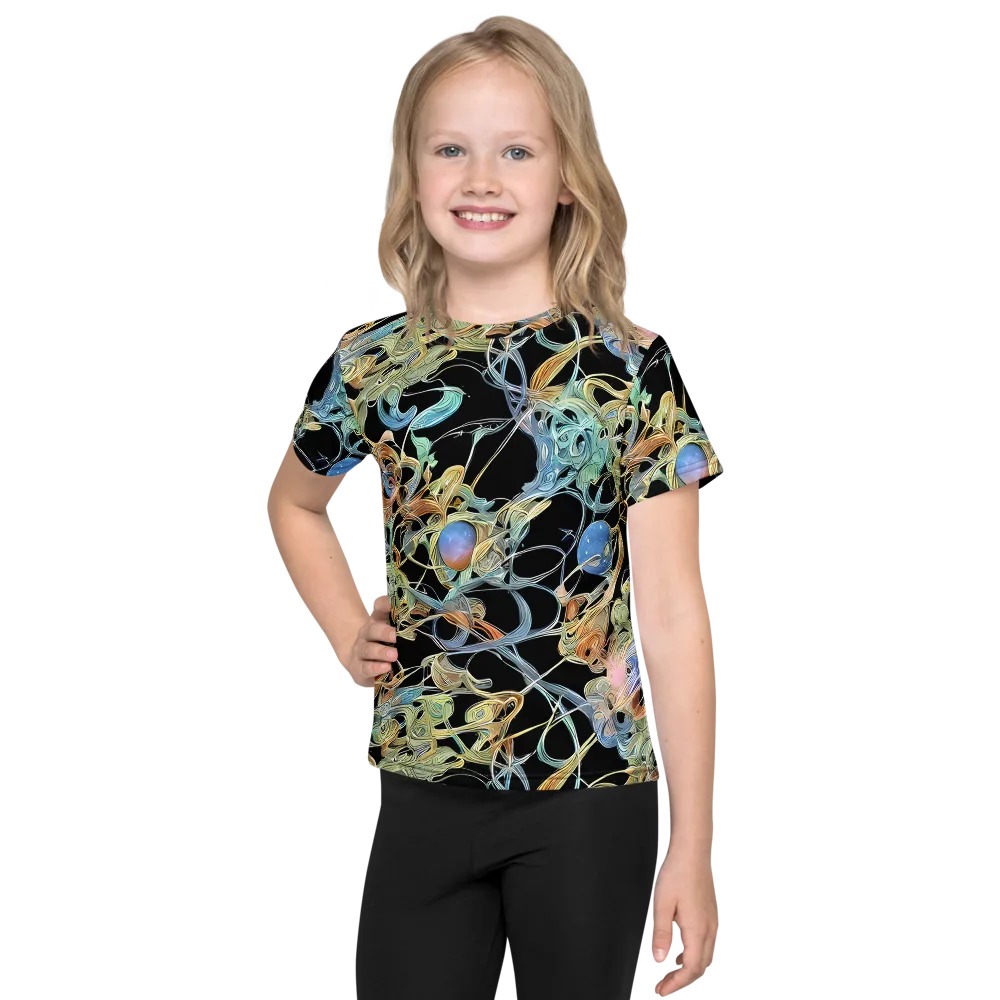 Infinite Mist on Kids Crew Neck T-Shirt — Front