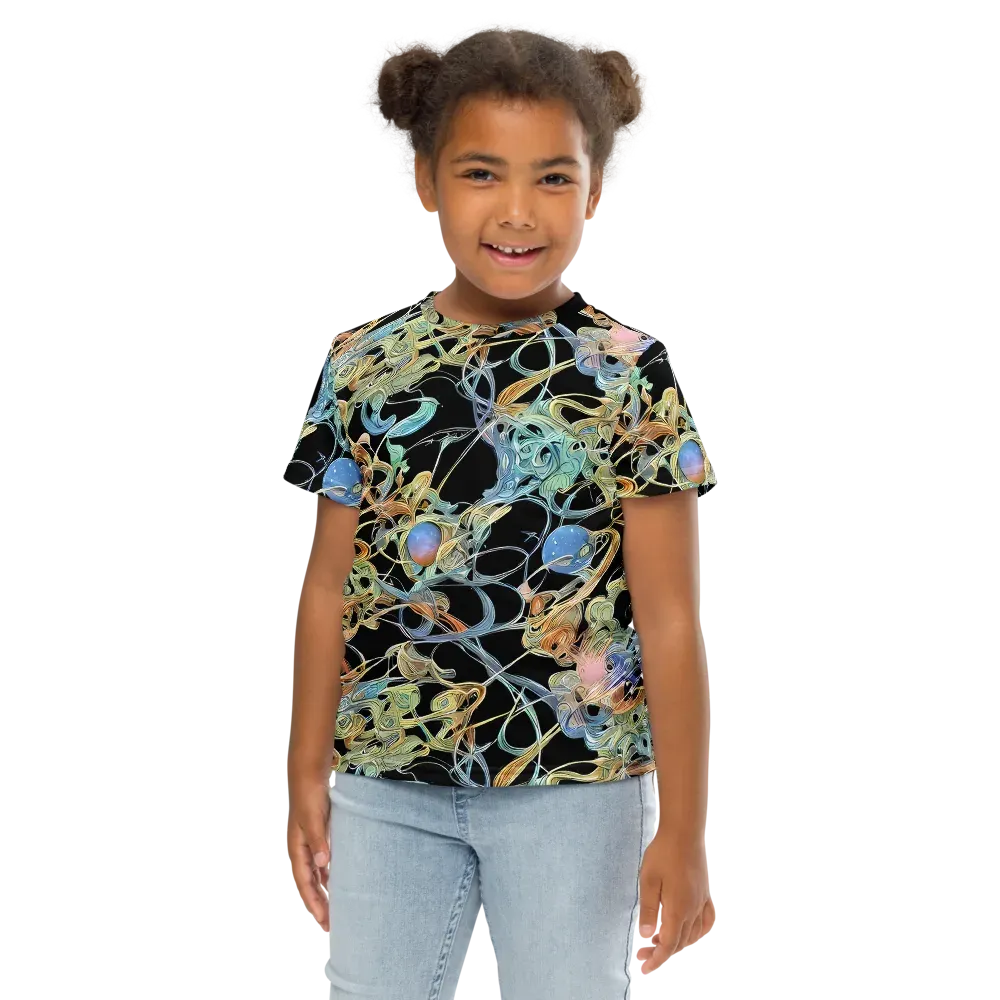Infinite Mist on Kids Crew Neck T-Shirt — Front