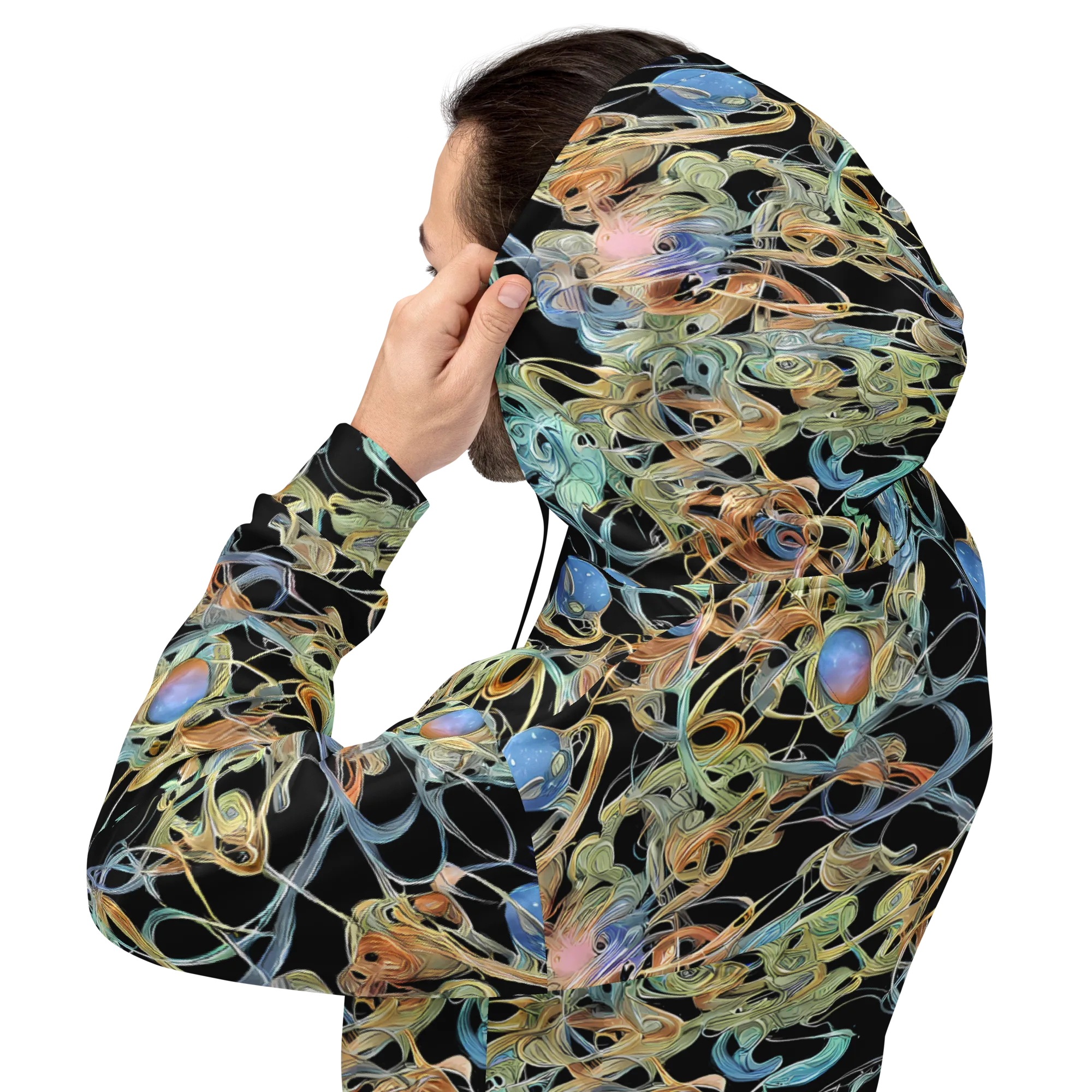 Infinite Mist on Hoodie — Back
