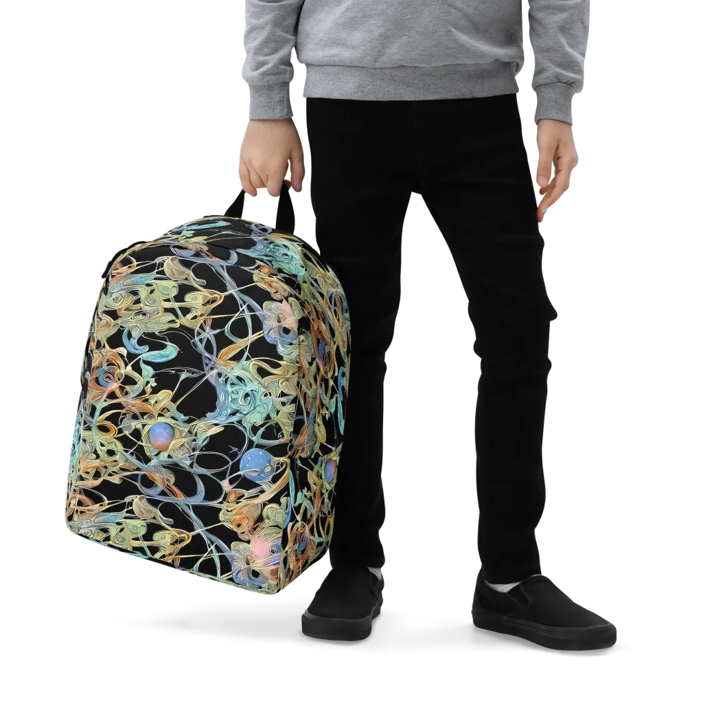 Infinite Mist on Minimalist Backpack — Zoomed-in