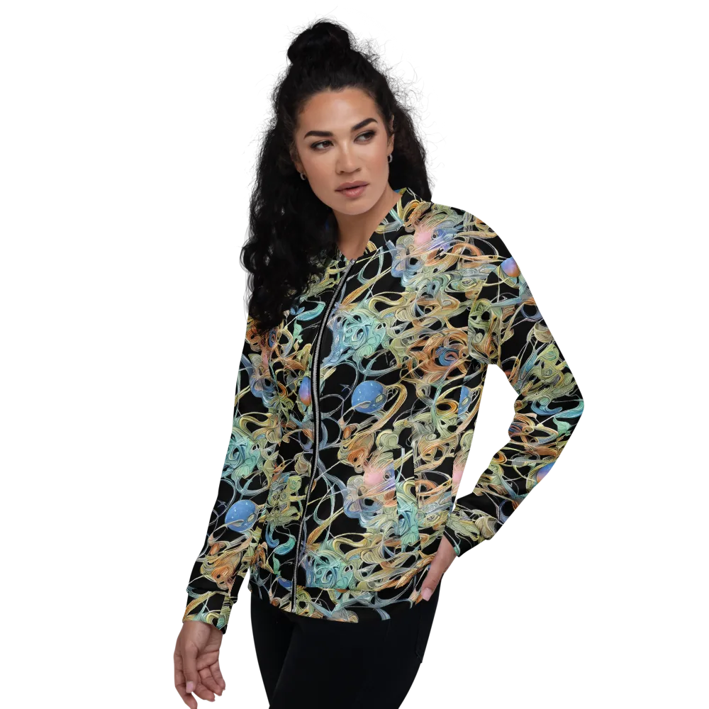 Infinite Mist on Bomber Jacket — Left
