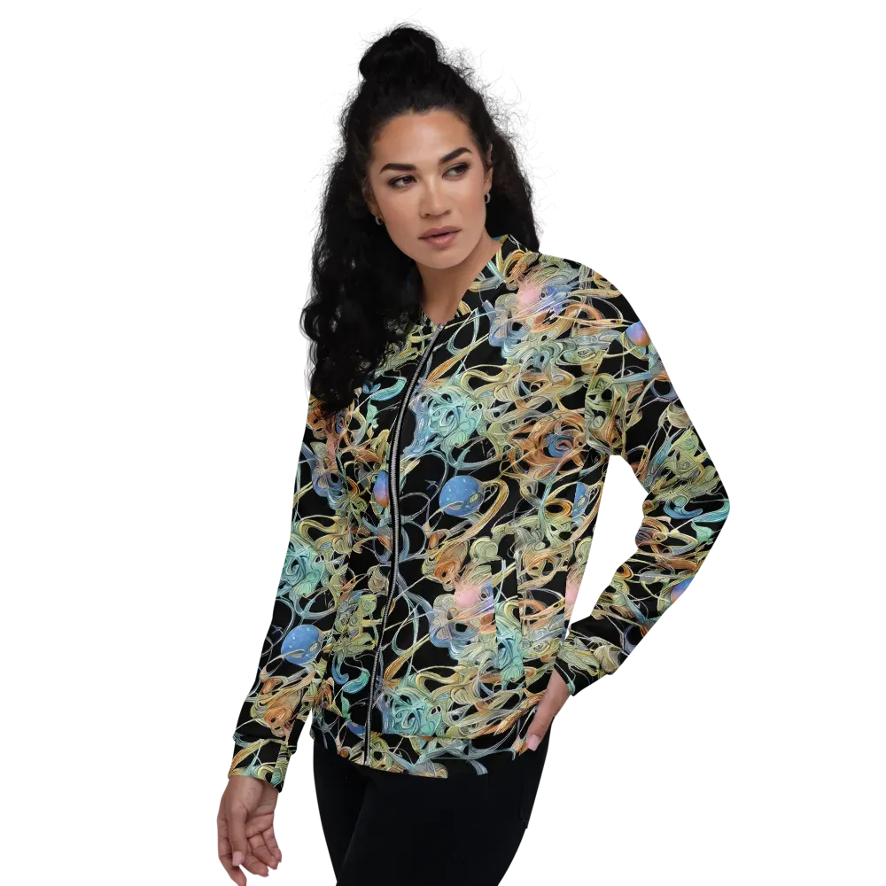 Infinite Mist on Bomber Jacket — Left
