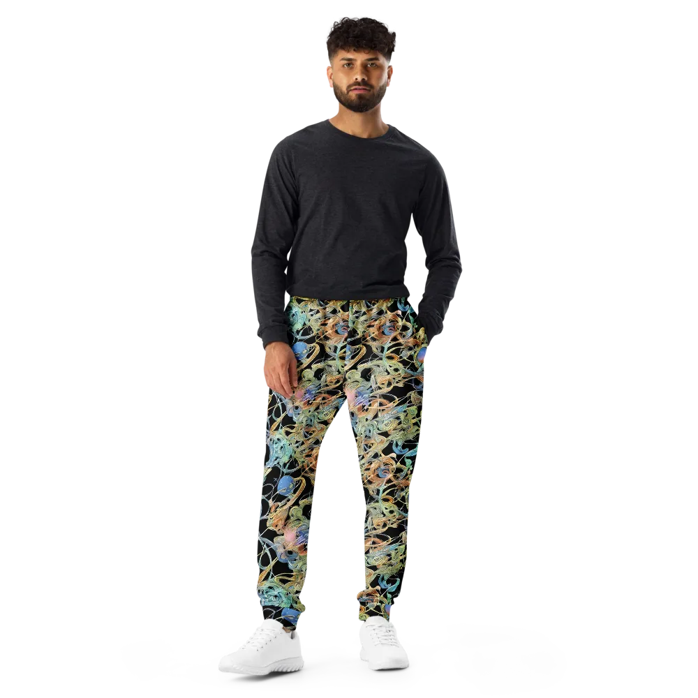 Infinite Mist on Men's Joggers — Front