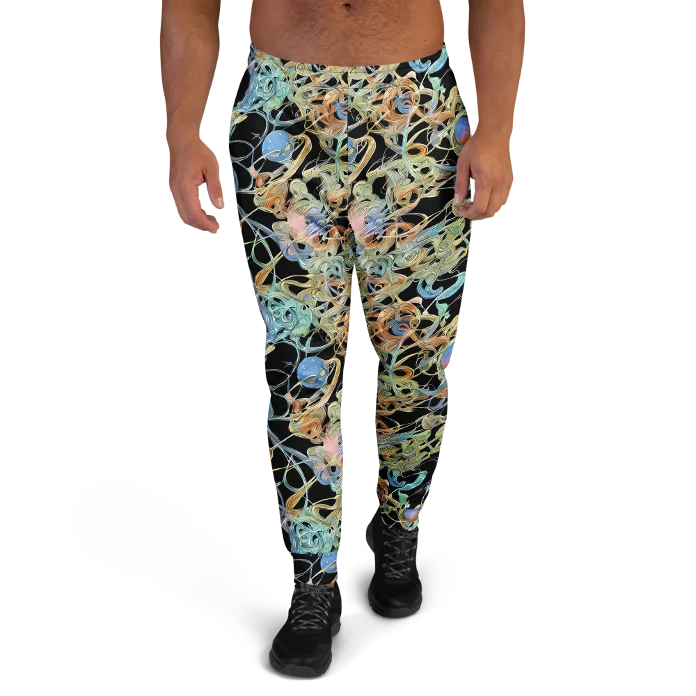 Infinite Mist on Men's Joggers — Front