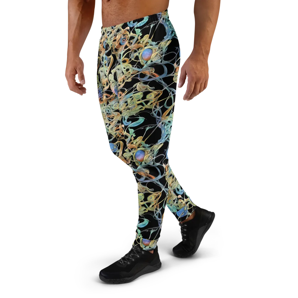 Infinite Mist on Men's Joggers — Left