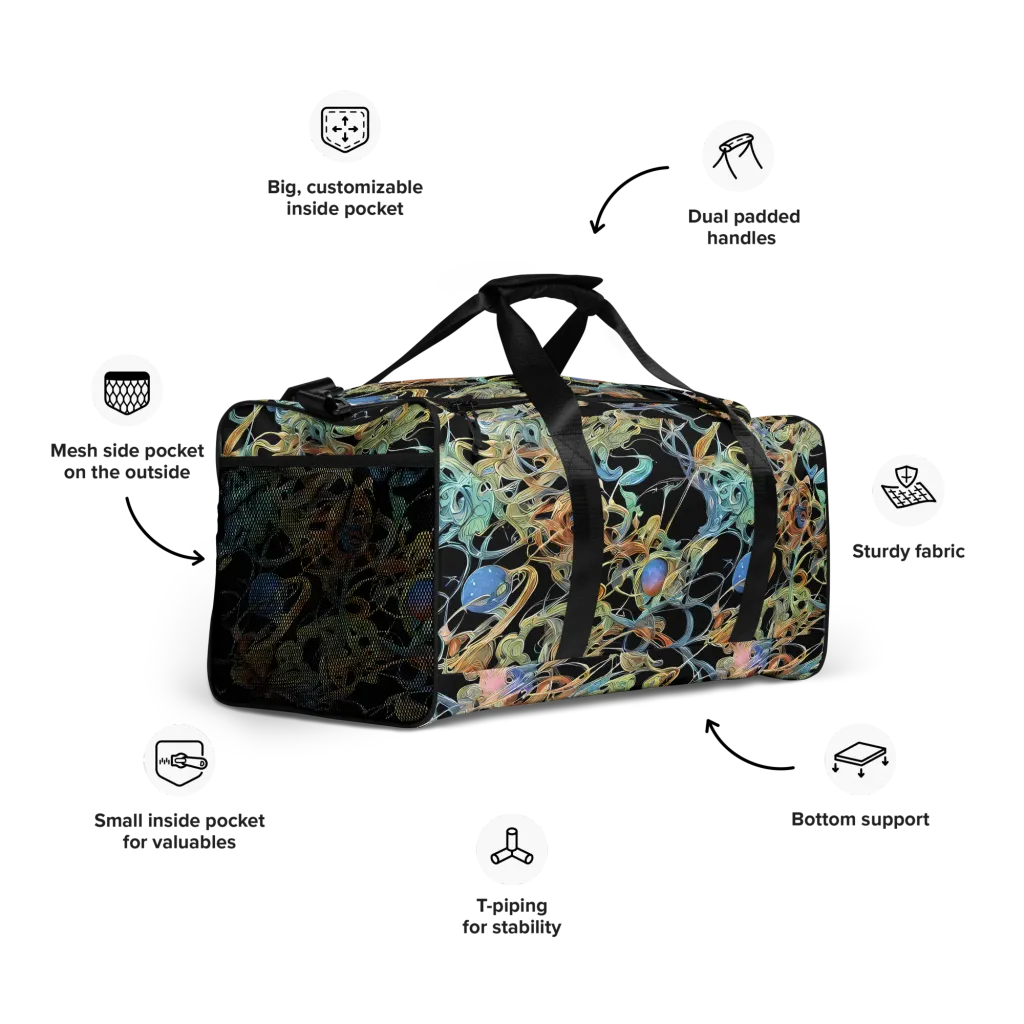 Infinite Mist on Duffle Bag — Right Front