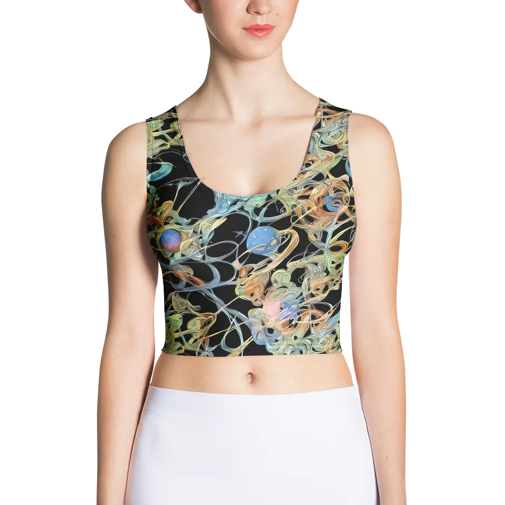 Infinite Mist on Crop Top — Front