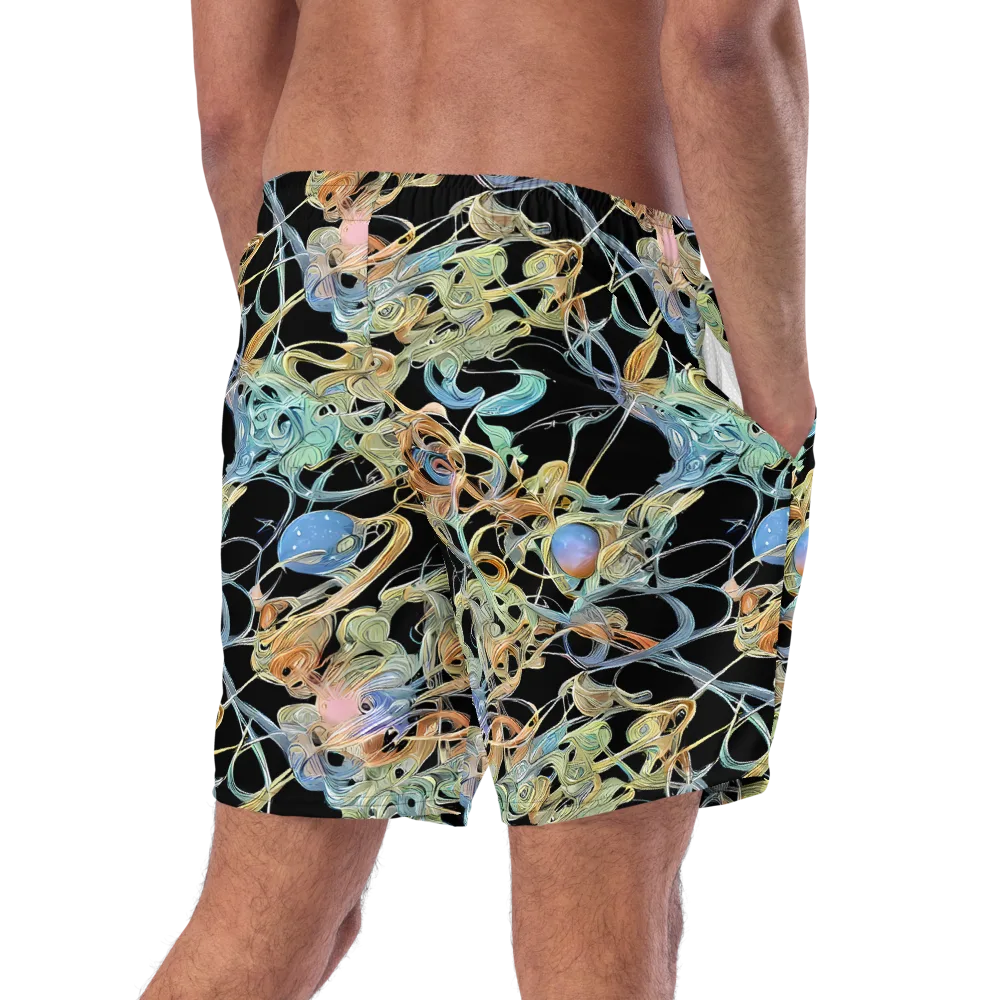 Infinite Mist on Swim Trunks — Right Back