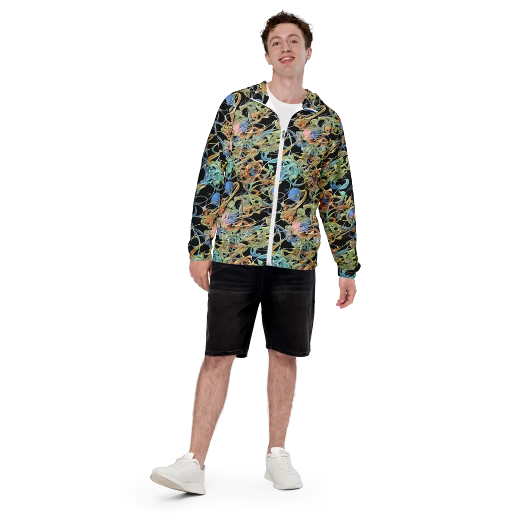 Infinite Mist on Men's Windbreaker — Front