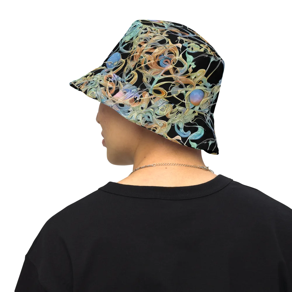 Infinite Mist on Reversible Bucket Hat — Back Inside