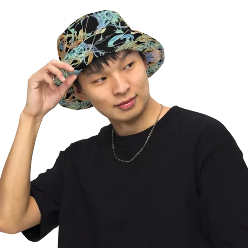 Infinite Mist on a Reversible Bucket Hat
