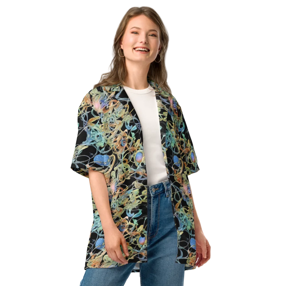 Infinite Mist on Button Shirt — Front