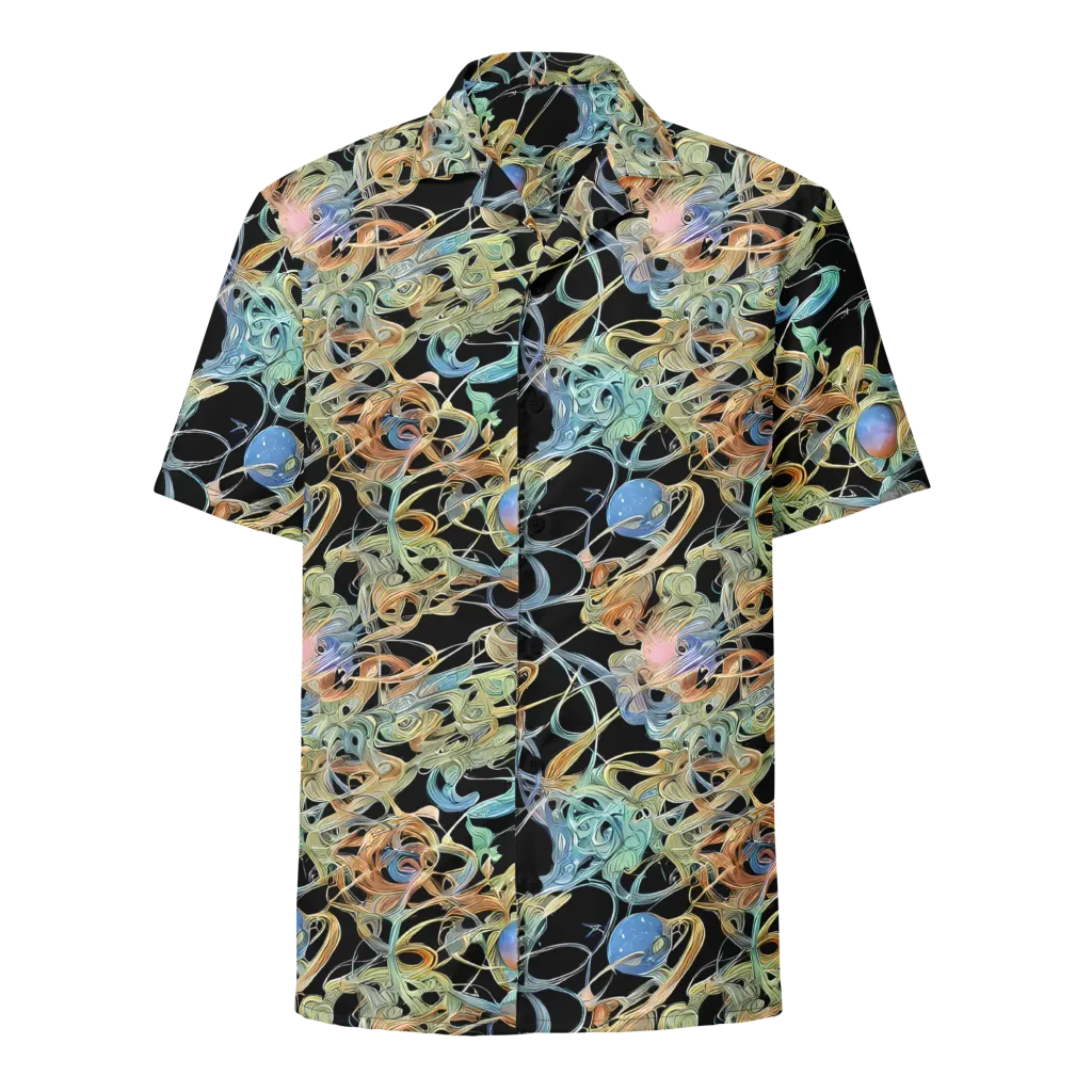 Infinite Mist on Button Shirt — Front