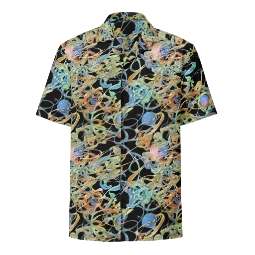 Infinite Mist on a Button Shirt