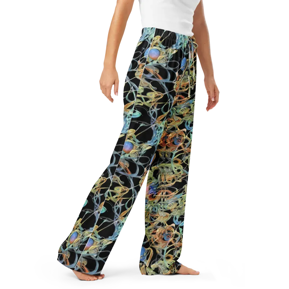 Infinite Mist on Women's Pajama Pants — Right Front