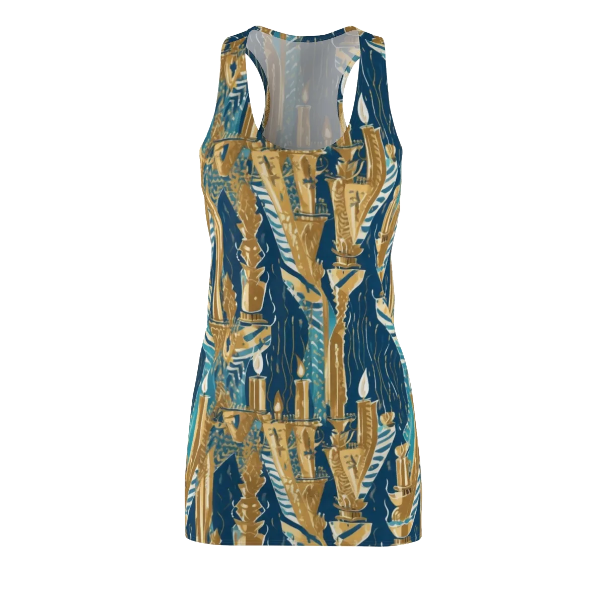 Gilded Flame on Racerback Dress — Front