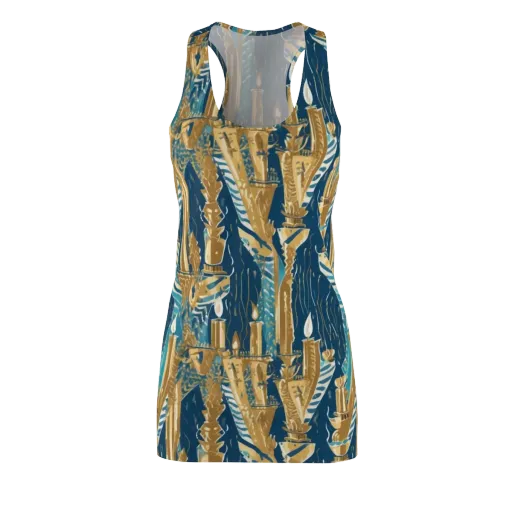 Gilded Flame on a Racerback Dress