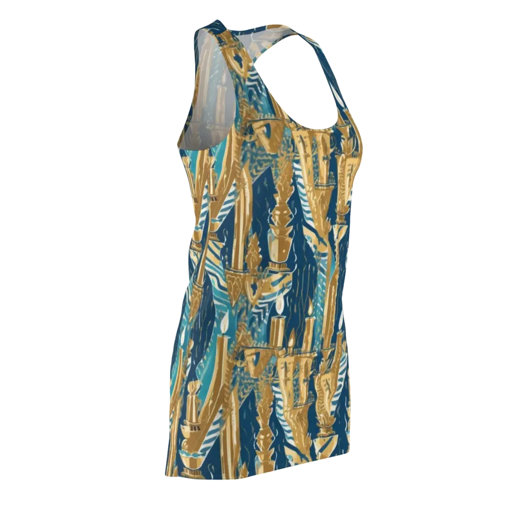 Gilded Flame on Racerback Dress — Front Side