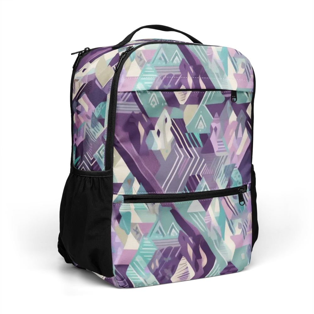 Lavender Circuit on Utility Backpack — Right Front