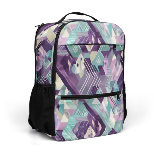 Lavender Circuit on a Utility Backpack