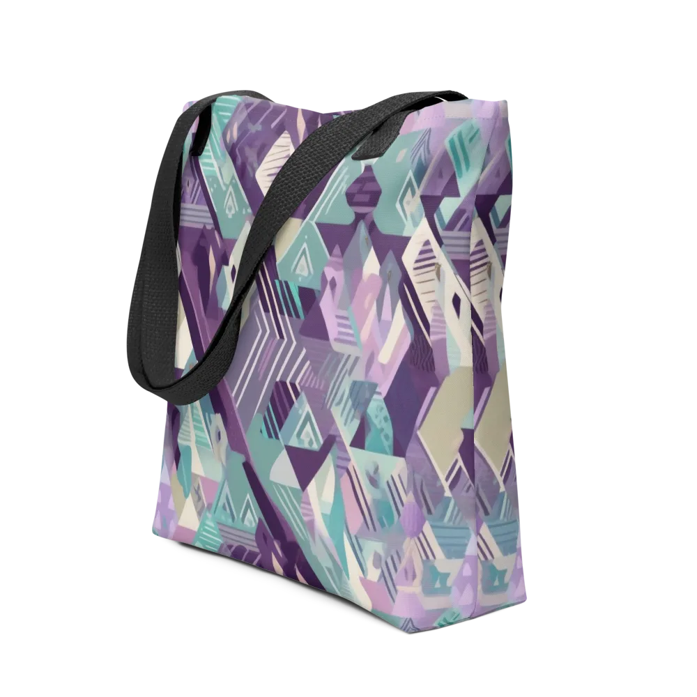 Lavender Circuit on Tote Bag — Front