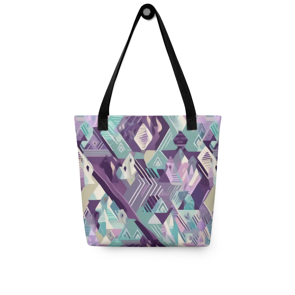 Lavender Circuit on Tote Bag — Front