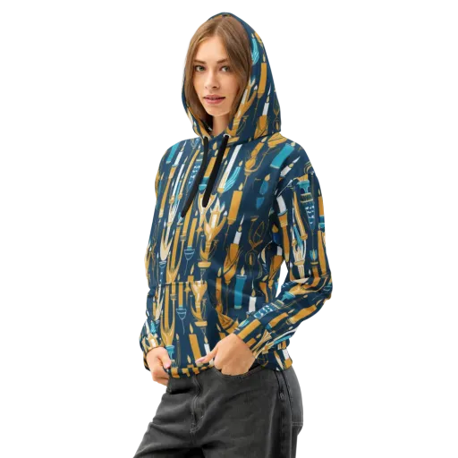 Candlelight Court on a Cotton Hoodie