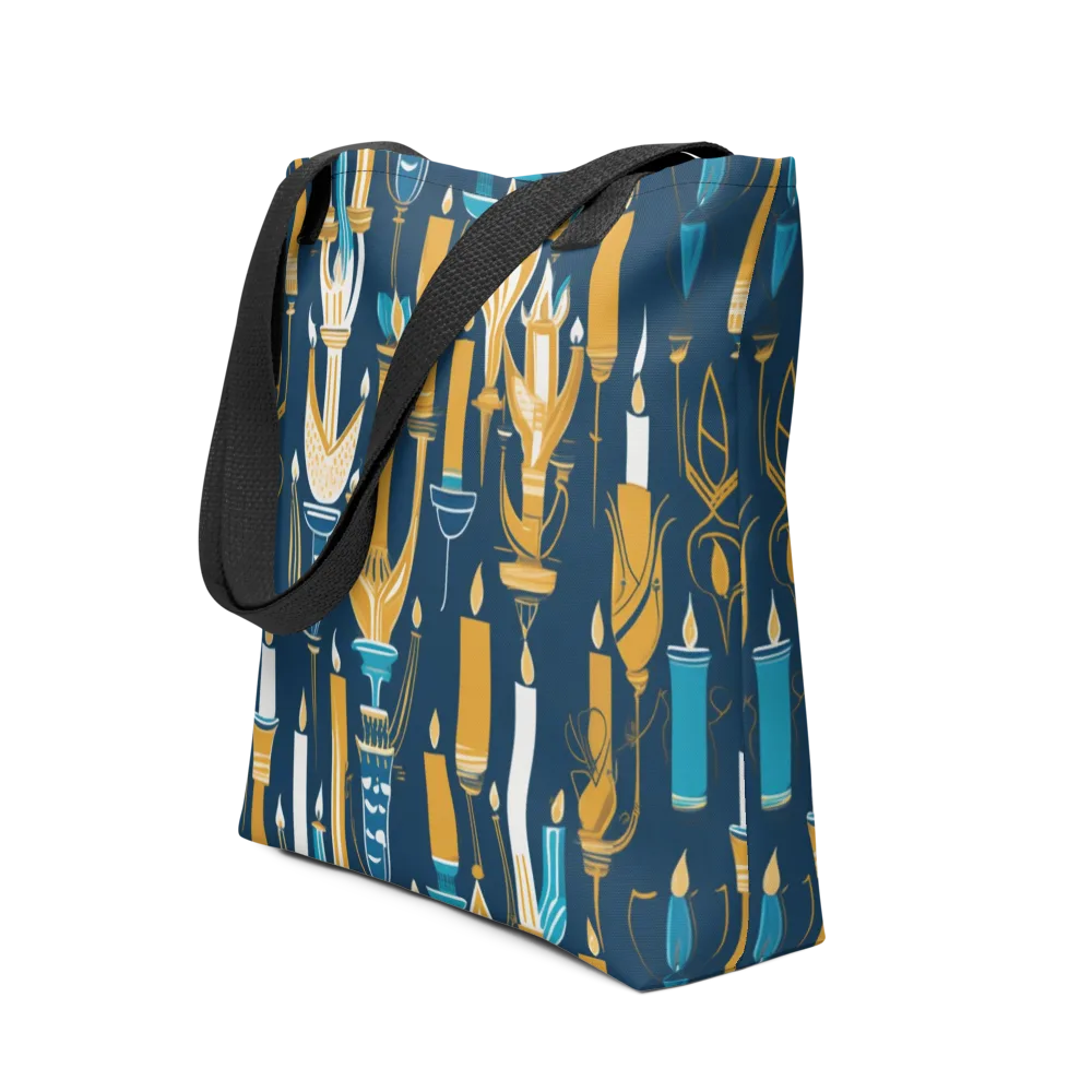 Candlelight Court on Tote Bag — Front