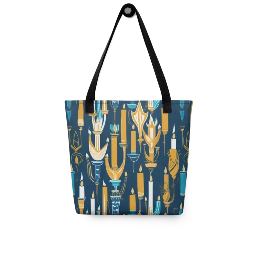 Candlelight Court on a Tote Bag