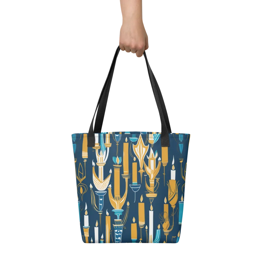 Candlelight Court on Tote Bag — Front