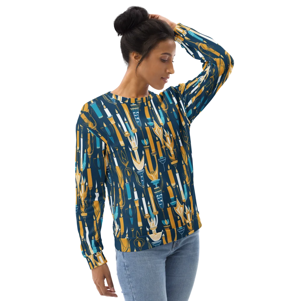 Candlelight Court on Sweatshirt — Right Front