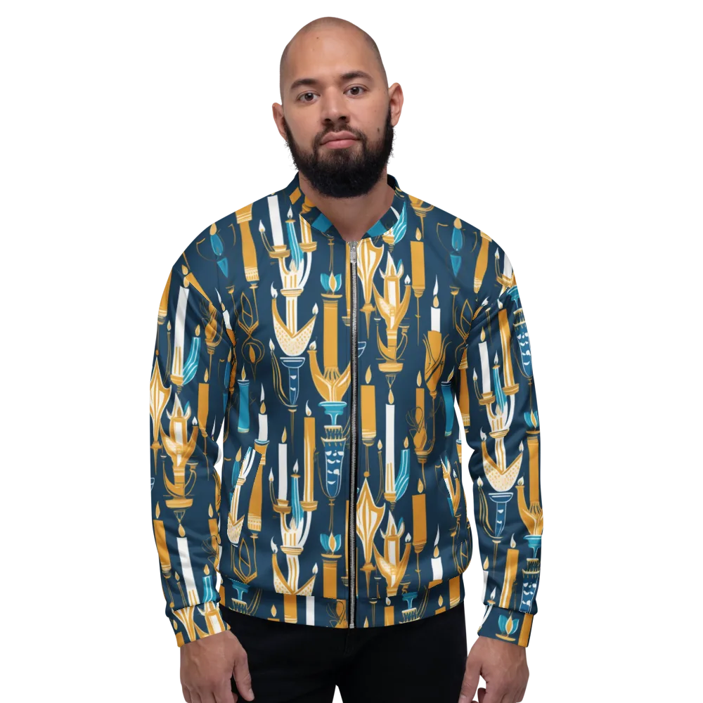 Candlelight Court on Bomber Jacket — Front