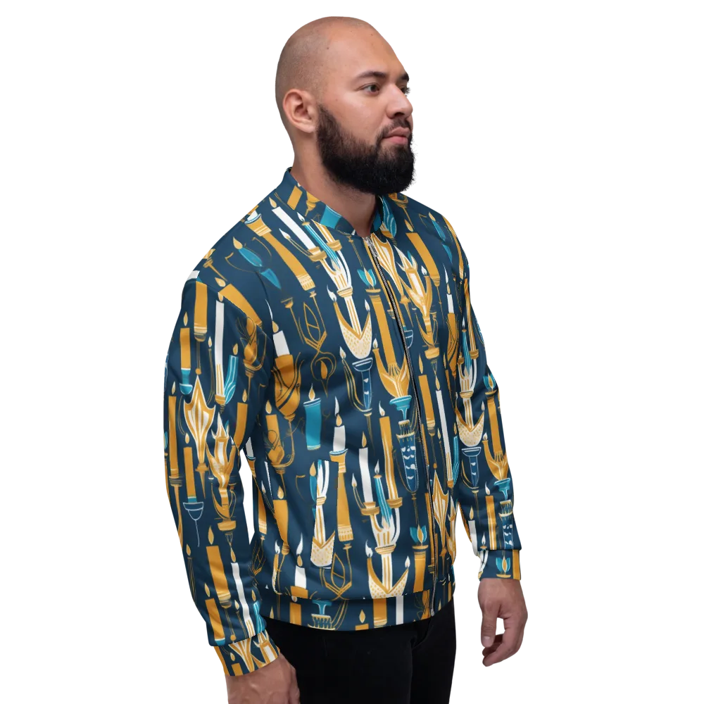 Candlelight Court on Bomber Jacket — Right