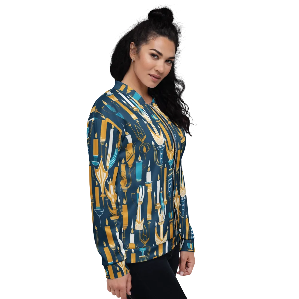 Candlelight Court on Bomber Jacket — Right