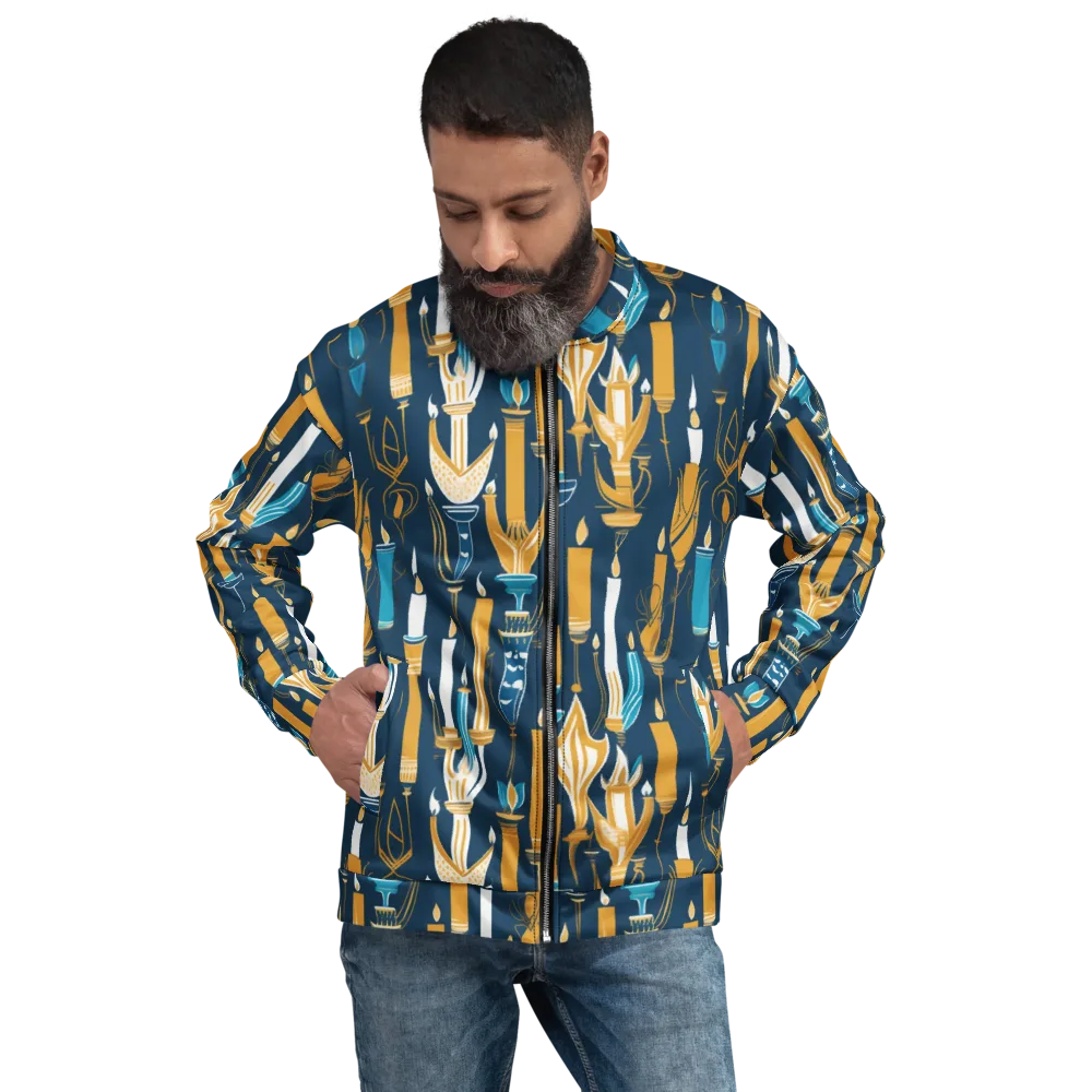 Candlelight Court on Bomber Jacket — Front