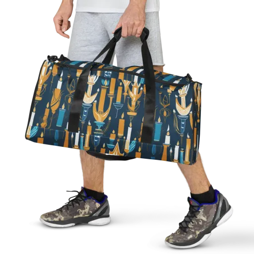 Candlelight Court on a Duffle Bag
