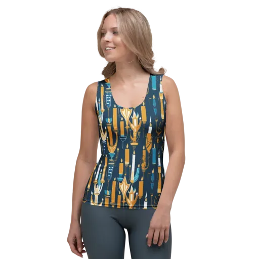 Candlelight Court on a Women's Tank Top