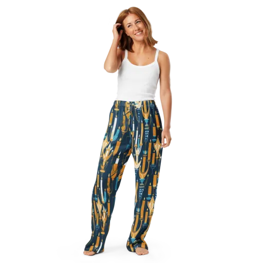 Candlelight Court on a Women's Pajama Pants
