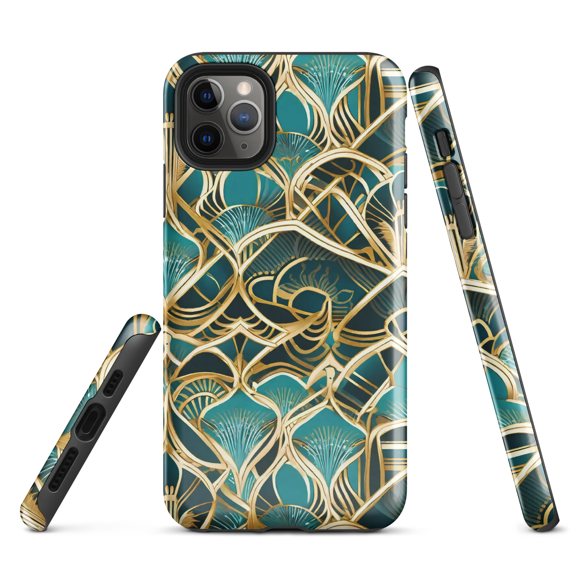 Gilded Botanicals on Tough Case for iPhone® — Front