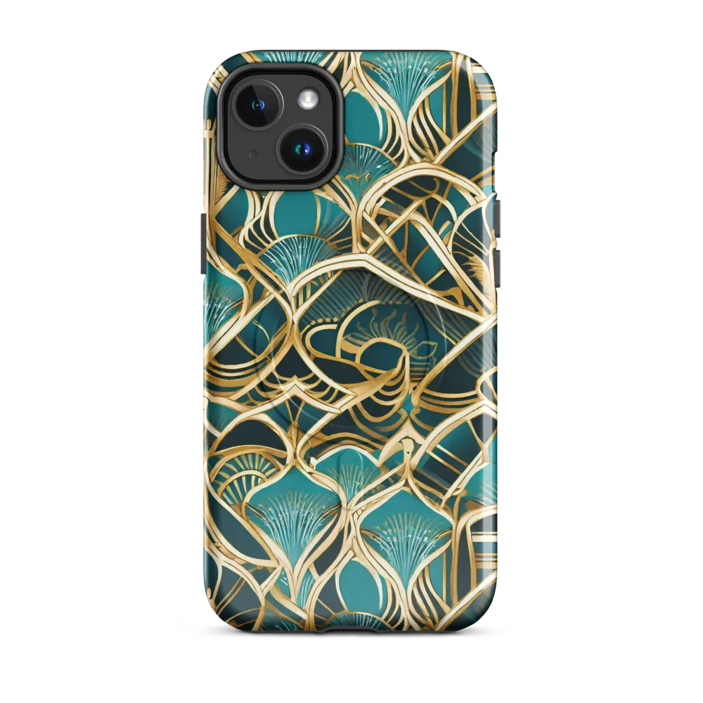 Gilded Botanicals on MagSafe Tough Case for iPhone® — Front