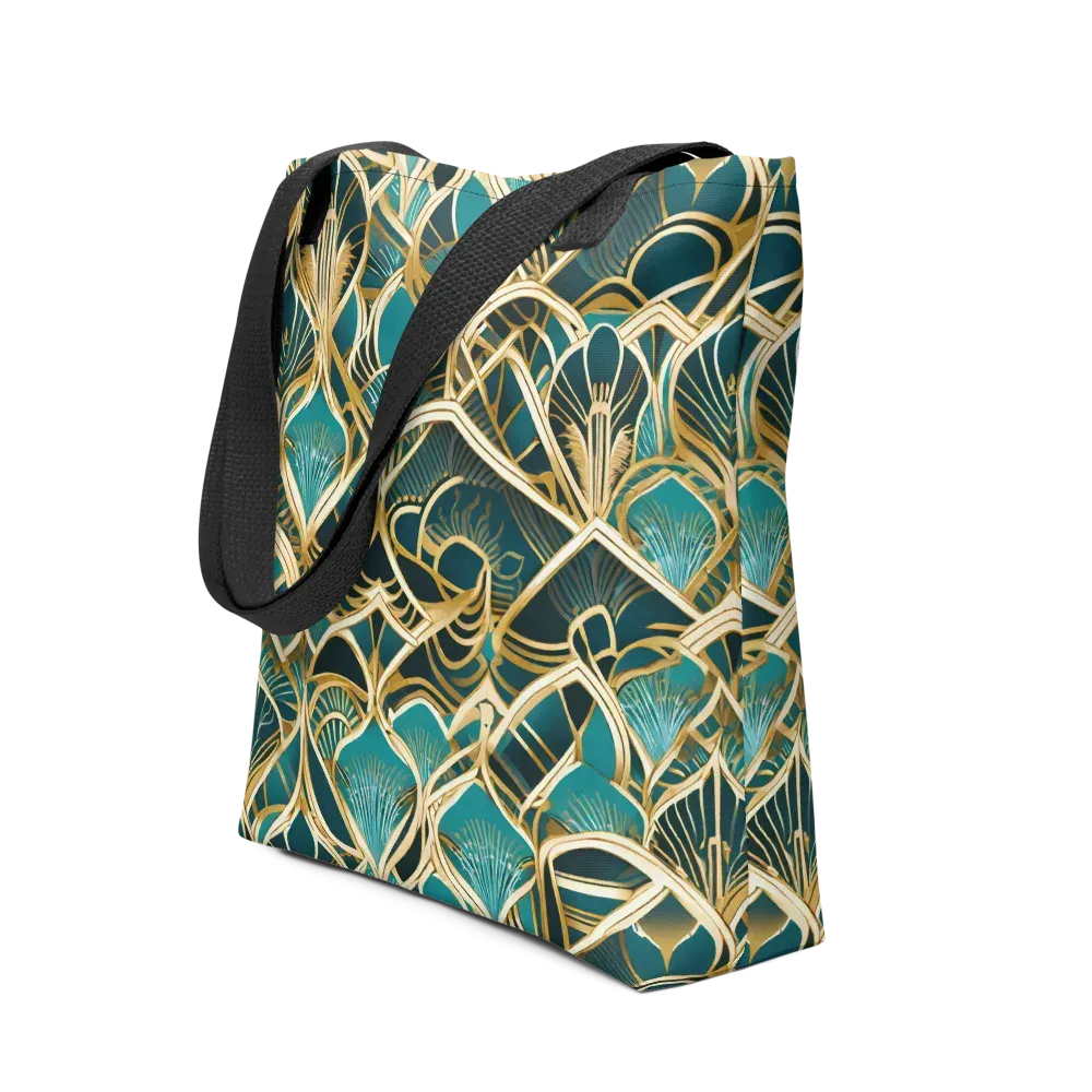 Gilded Botanicals on Tote Bag — Front