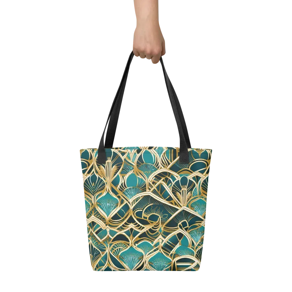 Gilded Botanicals on Tote Bag — Front